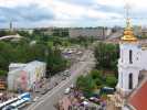 Центр Витебска с высоты, мост через реку Витьба (Фото от пользователя Прохожий)